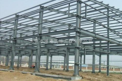 东莞钢结构工程的除锈防腐造价