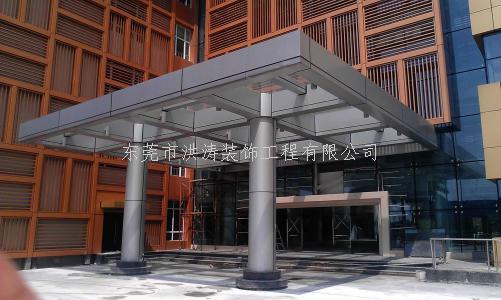 深圳钢结构雨棚的施工流程