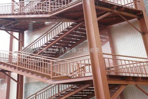 如何制作深圳钢结构楼梯