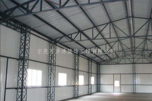 东莞钢结构车间的屋面施工管理措施